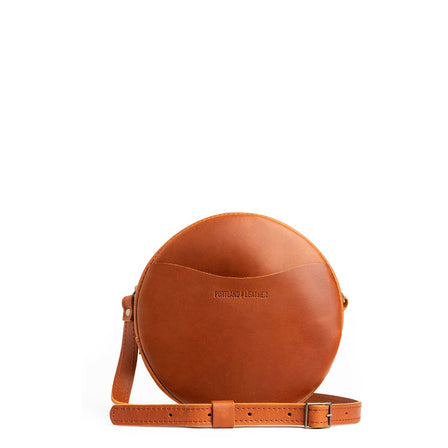 Honey*Small | Circle shaped crossbody bag with top zipper