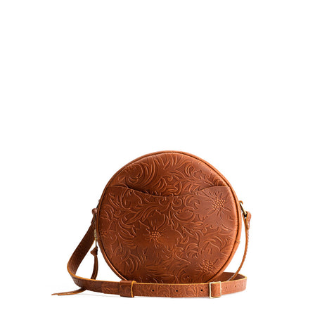 Meadow*Small  | Circle shaped crossbody bag with top zipper