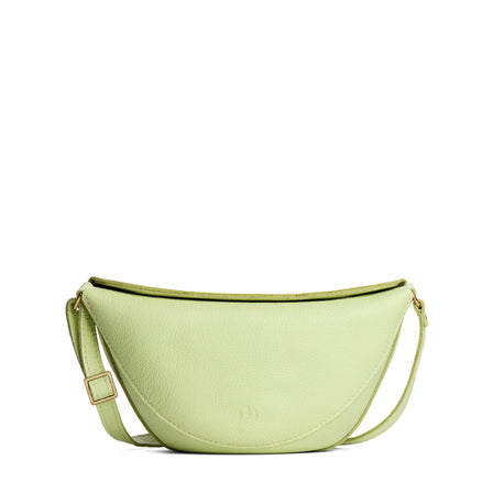 Shadow Lime*Small | Half circle shaped sling bag