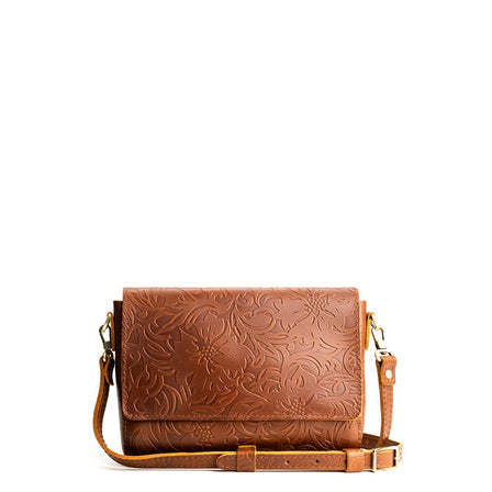 Meadow*Mini | Small Leather Crossbody Bag with Magnetic Messenger Bag Closure