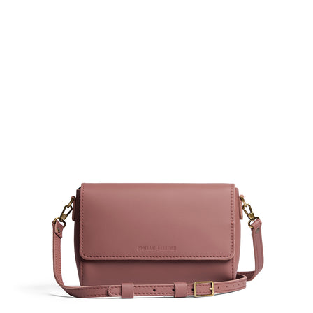 Sunkissed*Mini | Small Leather Crossbody Bag with Magnetic Messenger Bag Closure